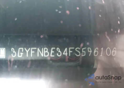 2015 Cadillac Srx Luxury Collection z USA, uszkodzony, nr VIN 3GYFNBE34FS596106